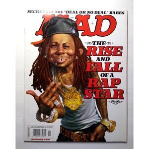 MAD Magazine Dec 2008 # 496 Rap Star Deal Or No Deal Babes Parody Humor Spoof